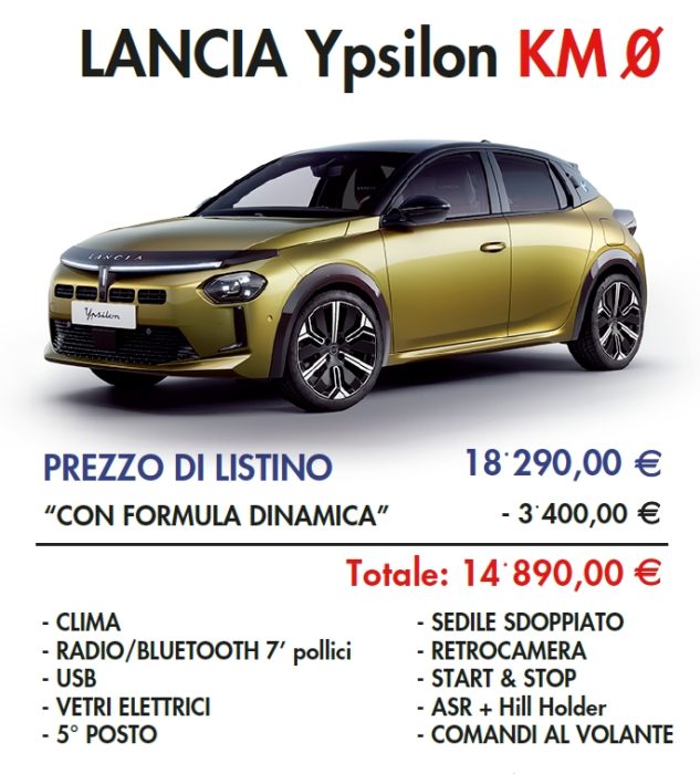 Lancia_Ypsilon_km0_2025_Gruppo_Dinamica_SRL_Motor_Company_Rivoli